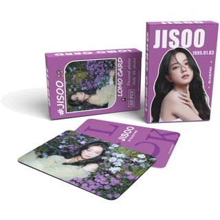 Kpop Kim Jisoo Photocard Conjunto De Cartões Fotográficos Polarioid Pôster Fotográfico Regalo Para Ninhaas Parpadeantes