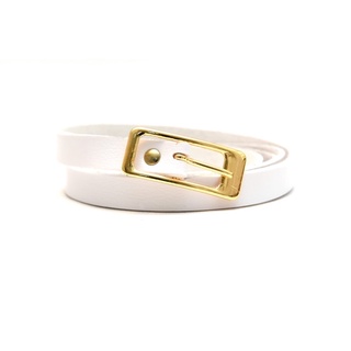 Cinto Feminino Fino Branco Modelo Exclusivo Largura 2CM