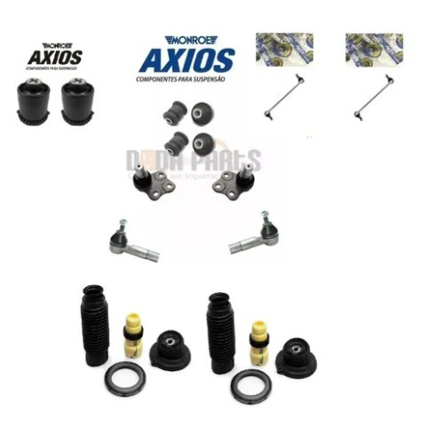 Kit Coxim Batente Pivo Bucha Bandeja Terminal Bieleta Stilo