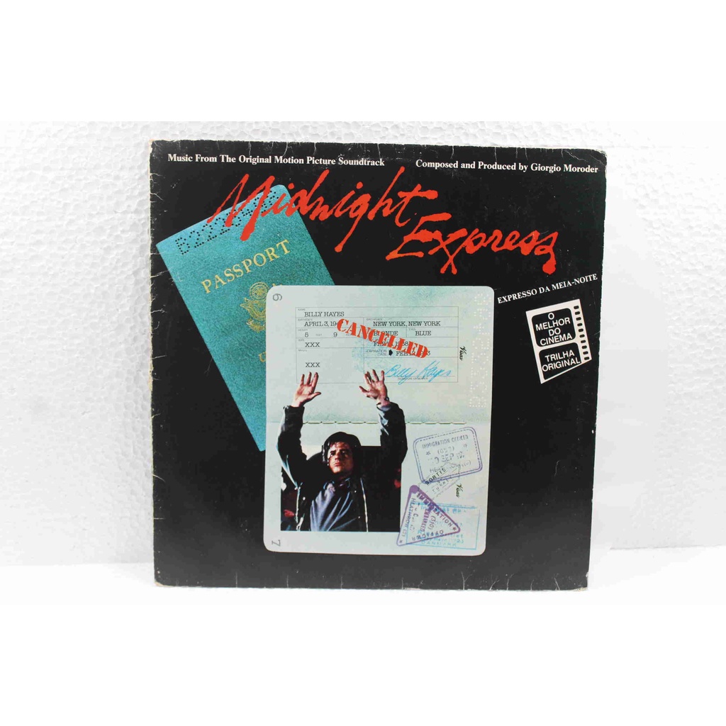 Lp Vinil - Trilha Sonora Filme Expresso da Meia Noite