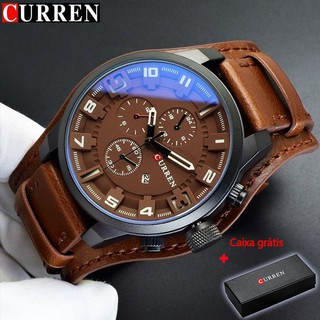 Curren Relógios Dos Homens Top Marca De Luxo Da Moda & Business Casual Quartz À Prova D 