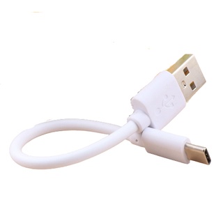 Cabo Usb p/ Tipo C Curto 15cm Carrega Fone sem fio Bluetooth, dispositivos inteligente