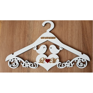 Cabide Noiva Making Of Casamento Personalizado Vestido em Oferta na Shopee