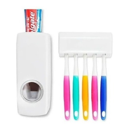 Dispenser Aplicador Creme Dental Pasta Dente Suporte Escovas Shopee