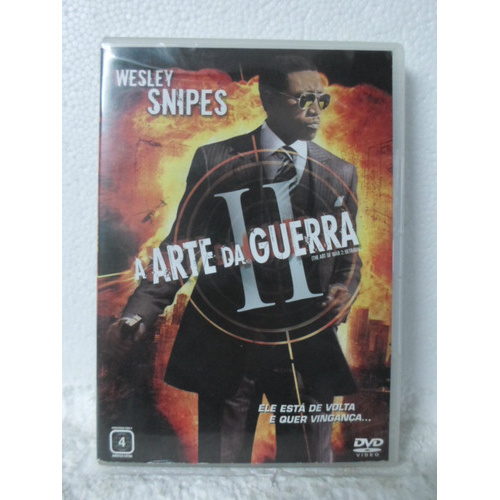 Dvd A Arte Da Guerra 2 - Original - Wesley Snipes