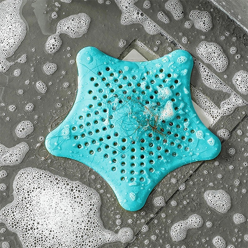 Ralo Para Pia de Silicone Multiuso Estrela Cozinha Banheiro Flexível · foto 2