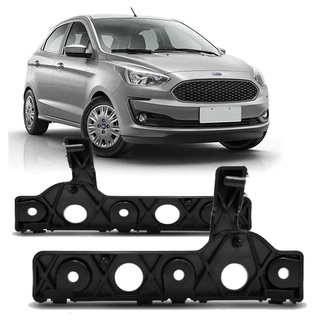 Guia Suporte Parachoque Dianteiro Ford Ka 2014 2015 2016 2017 2018 Preto