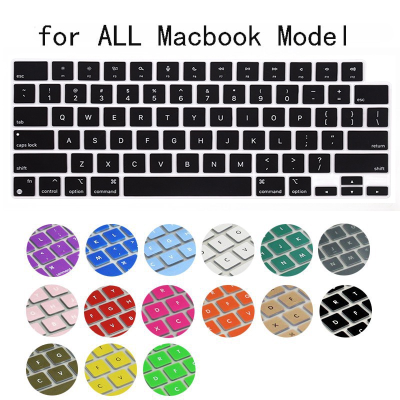 Capa De Teclado De Silicone Para Laptop 2026 MacBook Neo A3404 Air 13 Polegadas M5 M4 M3 M2 Pro14 16 Air13 M1 Pro13 M1 M