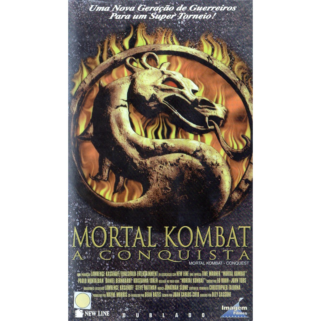 Mortal Kombat A Conquista Em Vhs Dublado