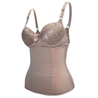 Modeladora Camisete Com Bojo Alta Compressão Cinta Cetinete Abdomen Duplo | Green Look em Oferta na Shopee