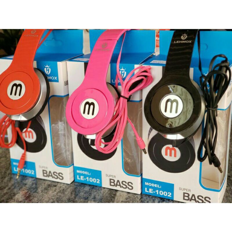 Fone de Ouvido Headphone Super Bass Com Microfone e Fio P2 Dobrável Ajuste de Altura