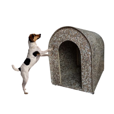 Casinha de Madeira Ecologica Reciclada N1 Para Cachorro Cães Casa House Pet Pequeno Pinscher Semelhantes Casinha