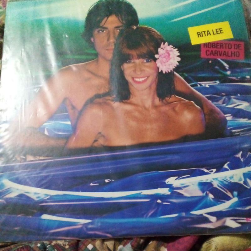 Disco vinil Rita Lee e Roberto carvalho com encarte