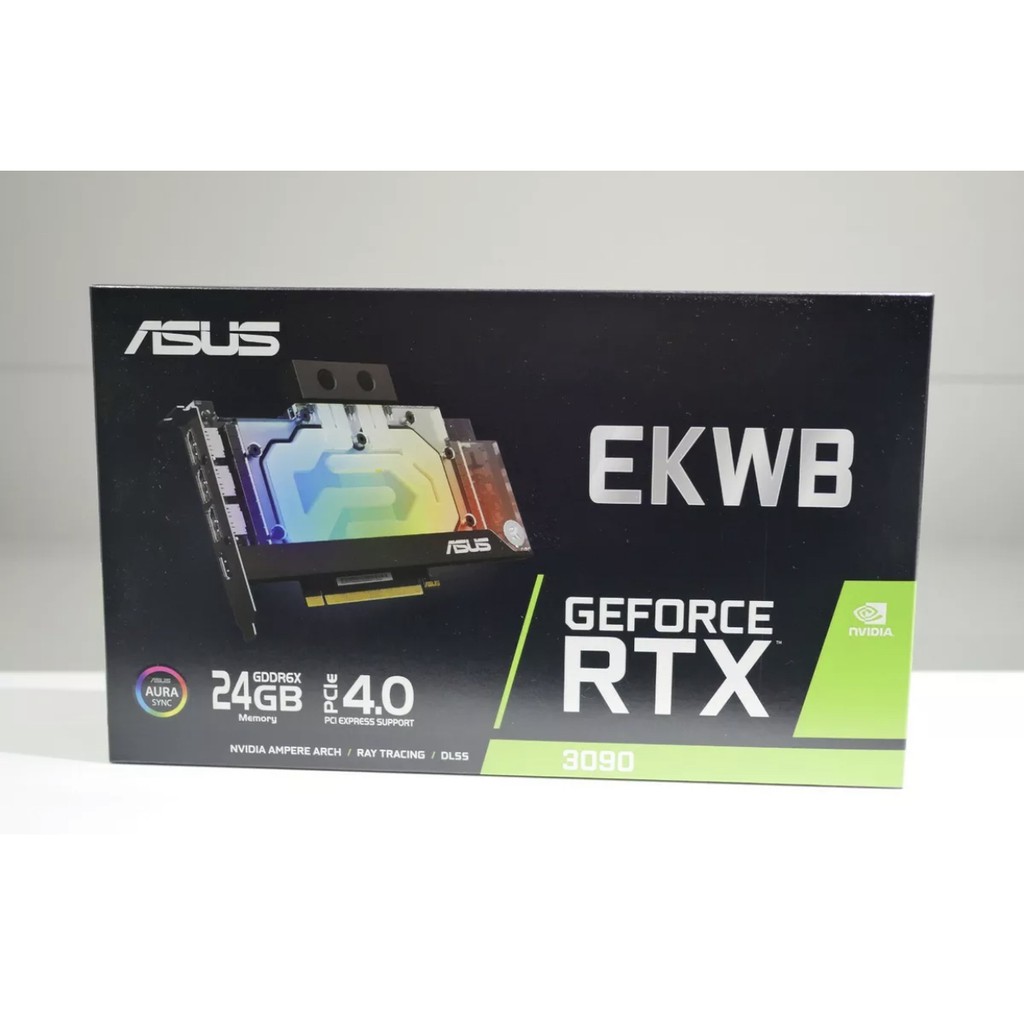 ASUS EKWB GeForce RTX™ 3090 24GB GDDR6X, Water cooled Graphics Card