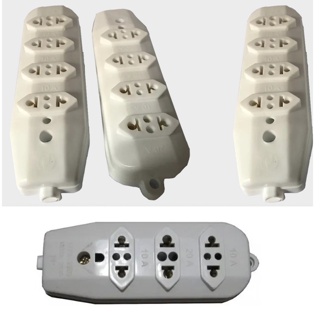 Tomada em Barra Tripla Quadrupla Régua Energia Tomada 10 e 20 Amperes em Oferta na Shopee