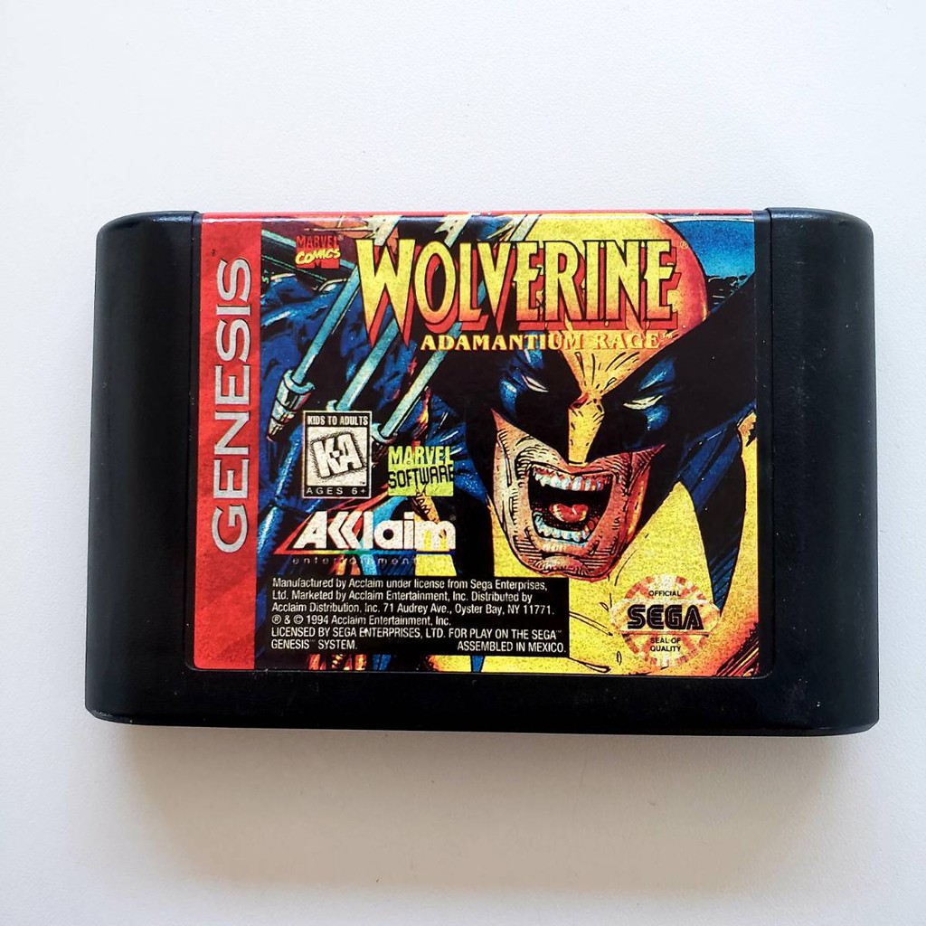 Wolverine sega коды