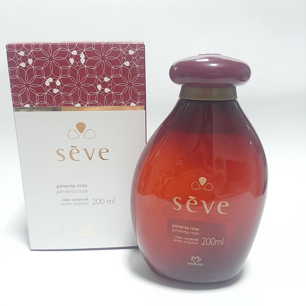 Óleo Corporal Pimenta Rosa Natura Sève 200ml | Shopee Brasil