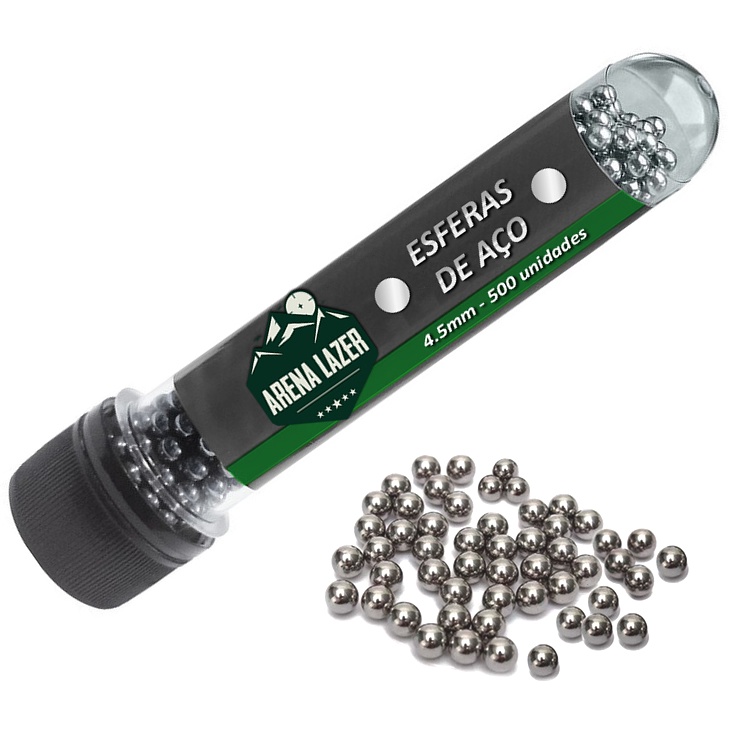 Esferas de Aço 4.5mm 1000un Pist C11 C12 W301 Wingun em Oferta na Shopee