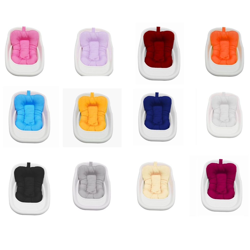 Almofada De Banho Para Bebê Rosa Baby Infantil Anatômica em Oferta na Shopee