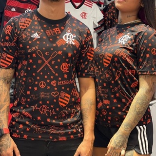 Kit Casal Time Flamengo Pré Jogo 2 Camisas Ediçao Especial | Shopee Brasil