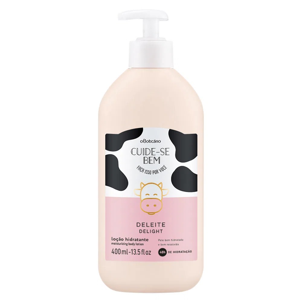 Loção Hidratante Desodorante Corporal Cuide-Se Bem Deleite, 400ml ...