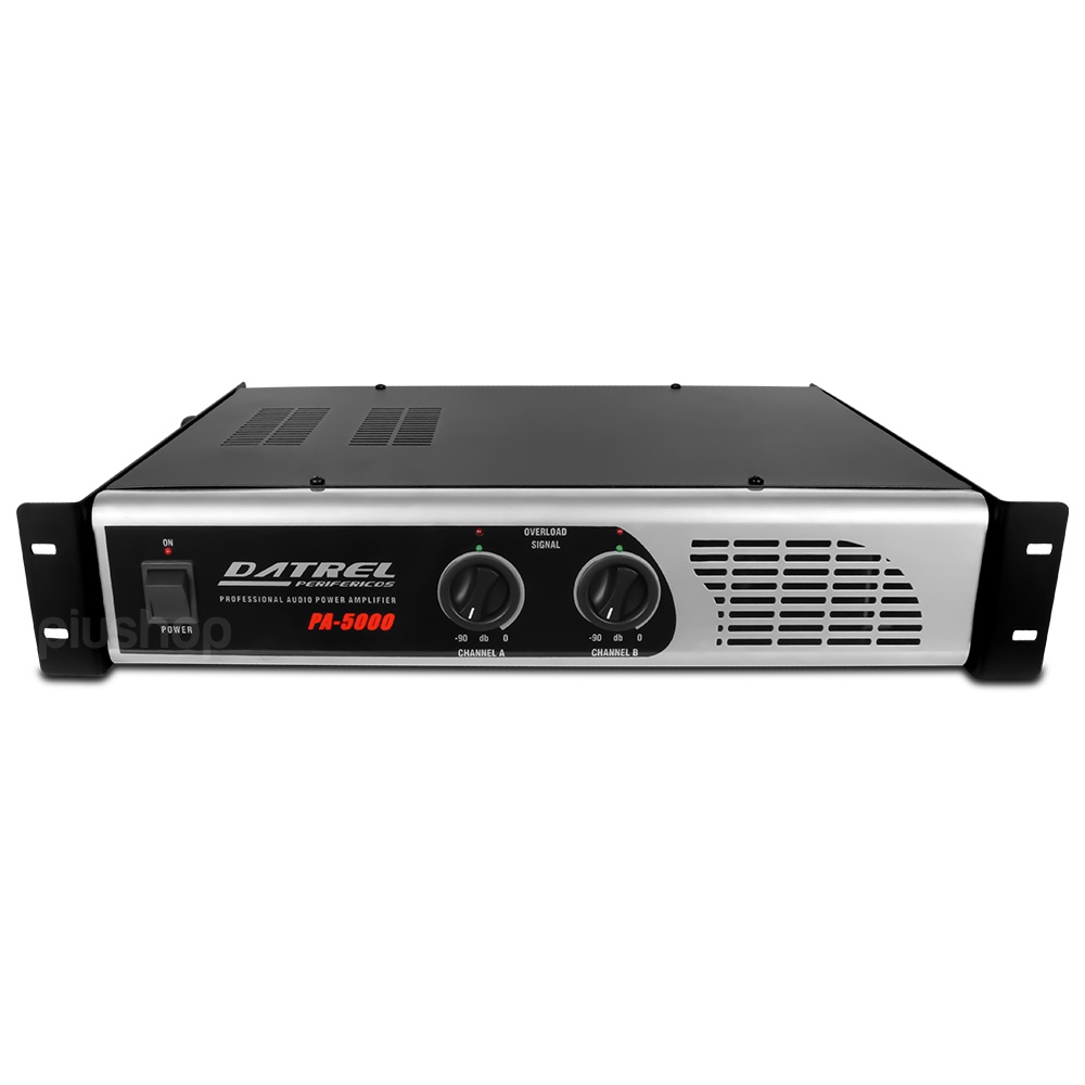 Amplificador de Potência Profissional 600 Watts 4 Ohms Pa 5000 - Datrel em Oferta na Shopee