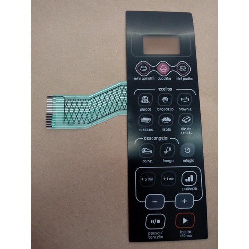 Membrana Teclado   Forno Microondas Brastemp Bmw 20 Bmw20