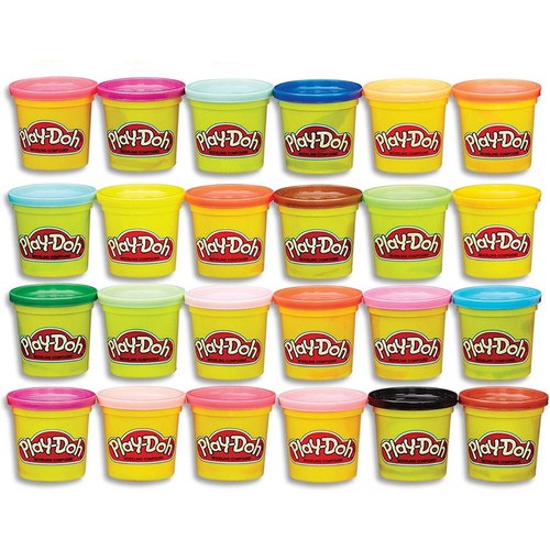 Play-doh potes de massinha diversas cores