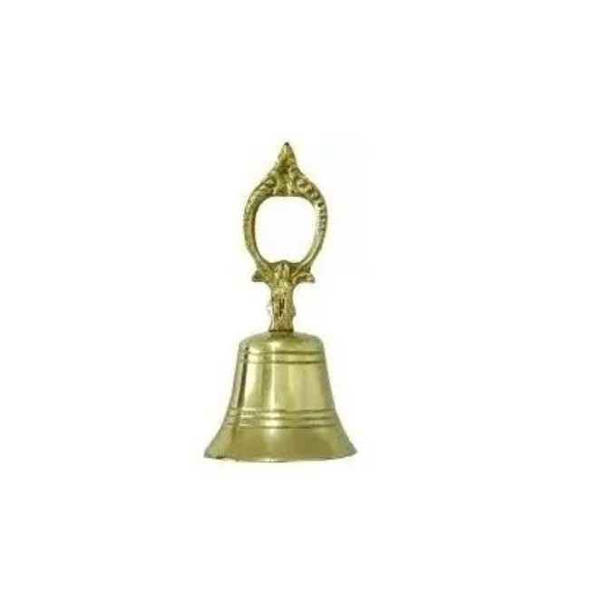 Sino ( Sineta ) De Mesa -  Pequeno 13 Cm - Liga De Bronze