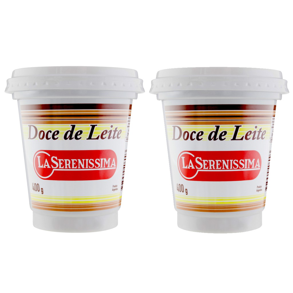 Doce De Leite La Serenissima Argentino Importado 2x400gr