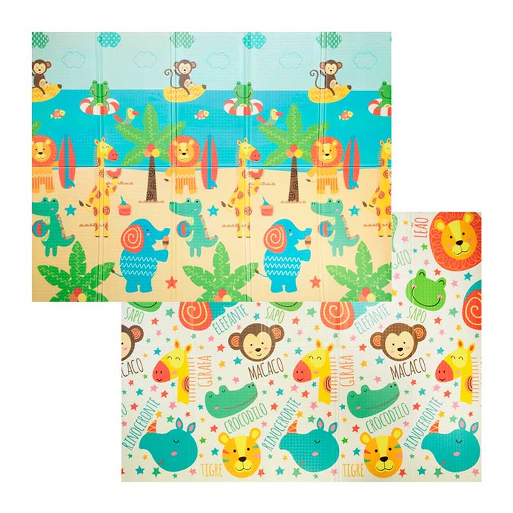 Tapete de Atividades Dobrável Praia 14426 Buba em Oferta na Shopee