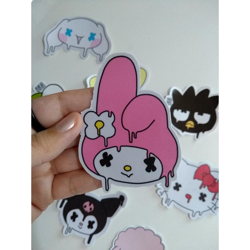 my melody car sticker