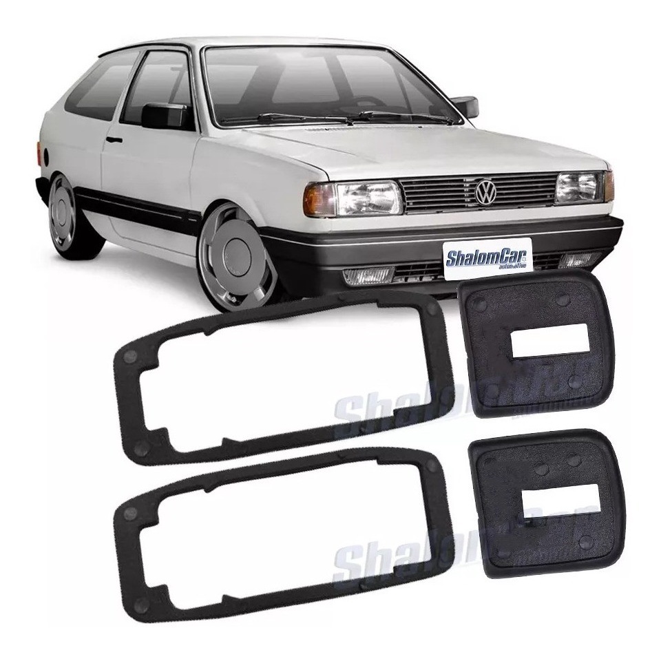 Calço Borracha Acabamento Maçaneta Gol Saveiro Parati Voyage em Oferta na Shopee