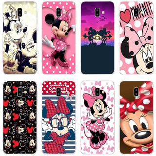 Capa De Silicone Flexível Mickey Minnie Mouse Para Samsung Galaxy Grand Prime A3 2017 J6 2018 Plus J5 2017 J8 2018