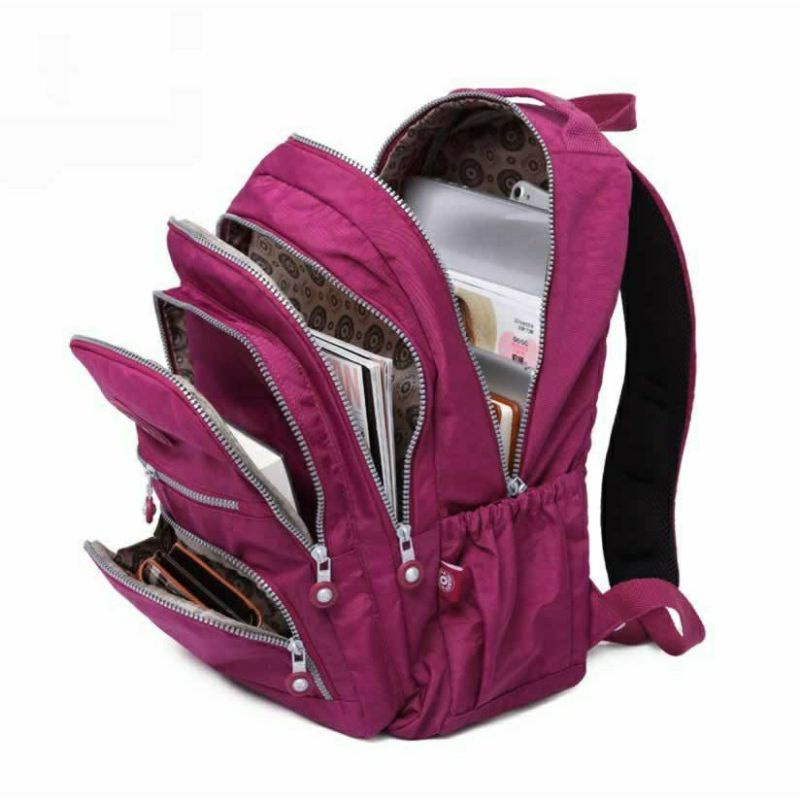 Mochila Escolar Feminina Notebook até 17" Impermeável Grande F209 e F207 em Oferta na Shopee