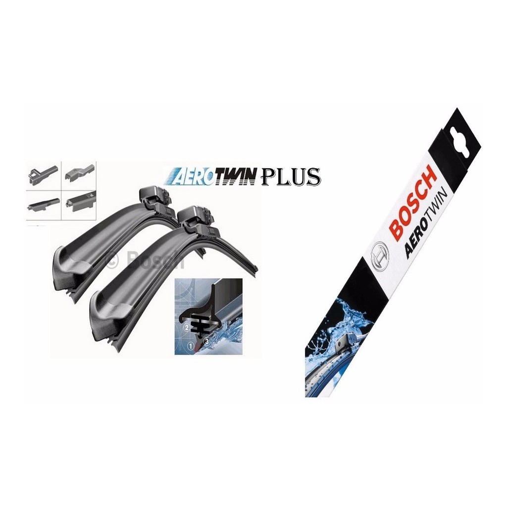 Par De Palheta Limpador Dianteiro Bosch Aerotwin Plus Ford Novo Focus 2009