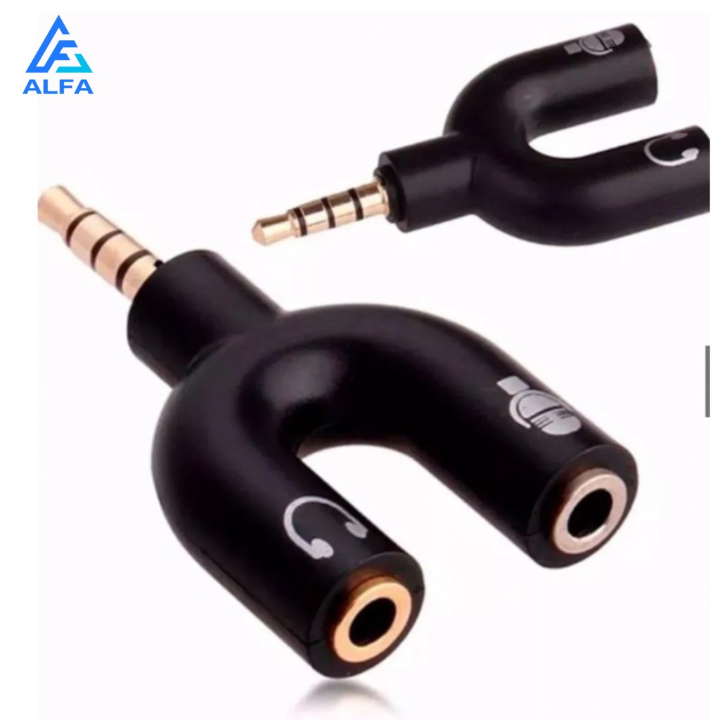 Adaptador Splitter P3 X P2 Fone Microfone Headset Xbox Ps4 Áudio Cabo Pc em Oferta na Shopee