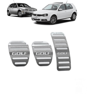 Pedaleira Golf 99/14 Manual Aço Inox - Não fura o pedal em Oferta na Shopee