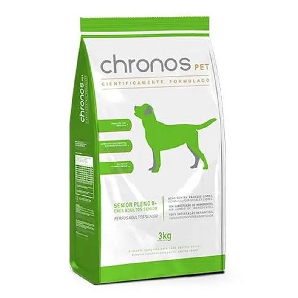 Chronos Pet Cães Adultos Sênior Pleno 8+ 3Kg - Pets