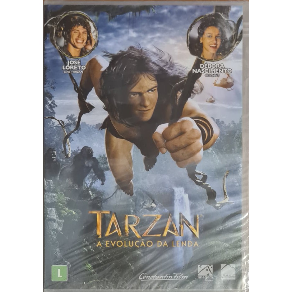 Dvd original do filme Tarzan - A Evolução da Lenda (Lacrado)