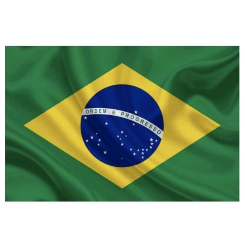 Bandeira Do Brasil 150 x 90 Torcedor Copa Do Mundo Com Espaço Pra Haste