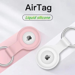 Caixa De Etiquetas De Ar Silicone airtag Protetor Anel À Prova De Choque Chaveiro Anti-Riscos
