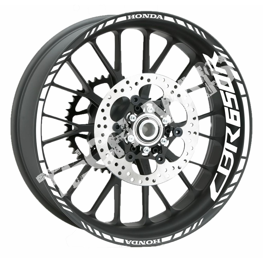 Kit Adesivos refletivo de Frisos, Rodas para motos HONDA CBR 650 R  CBR 650R CBR650R