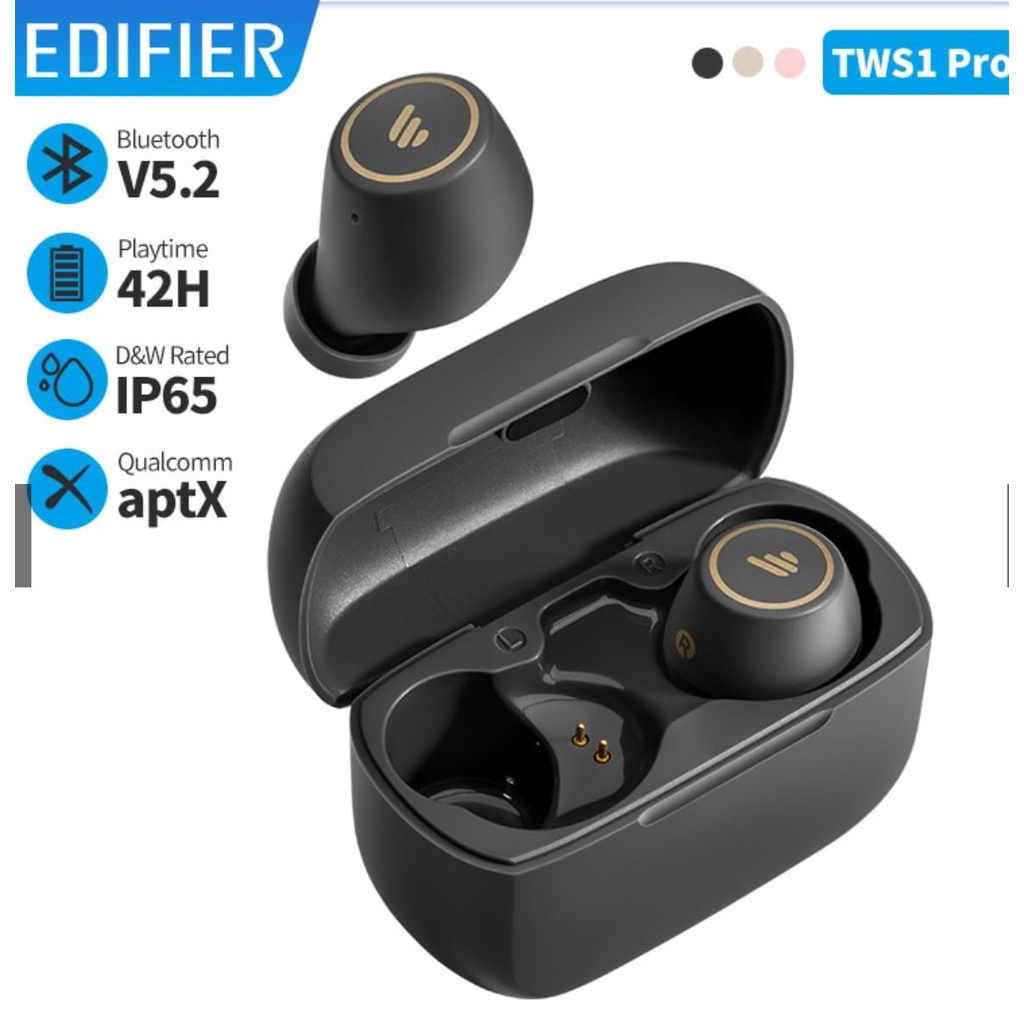 Fone Edifier TWS1 Pro - Preto