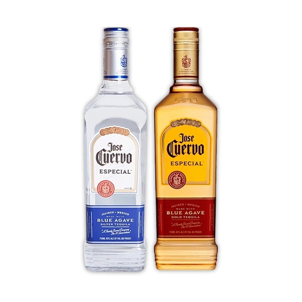 TEQUILA JOSE CUERVO PRATA + OURO 750ML Shopee Brasil