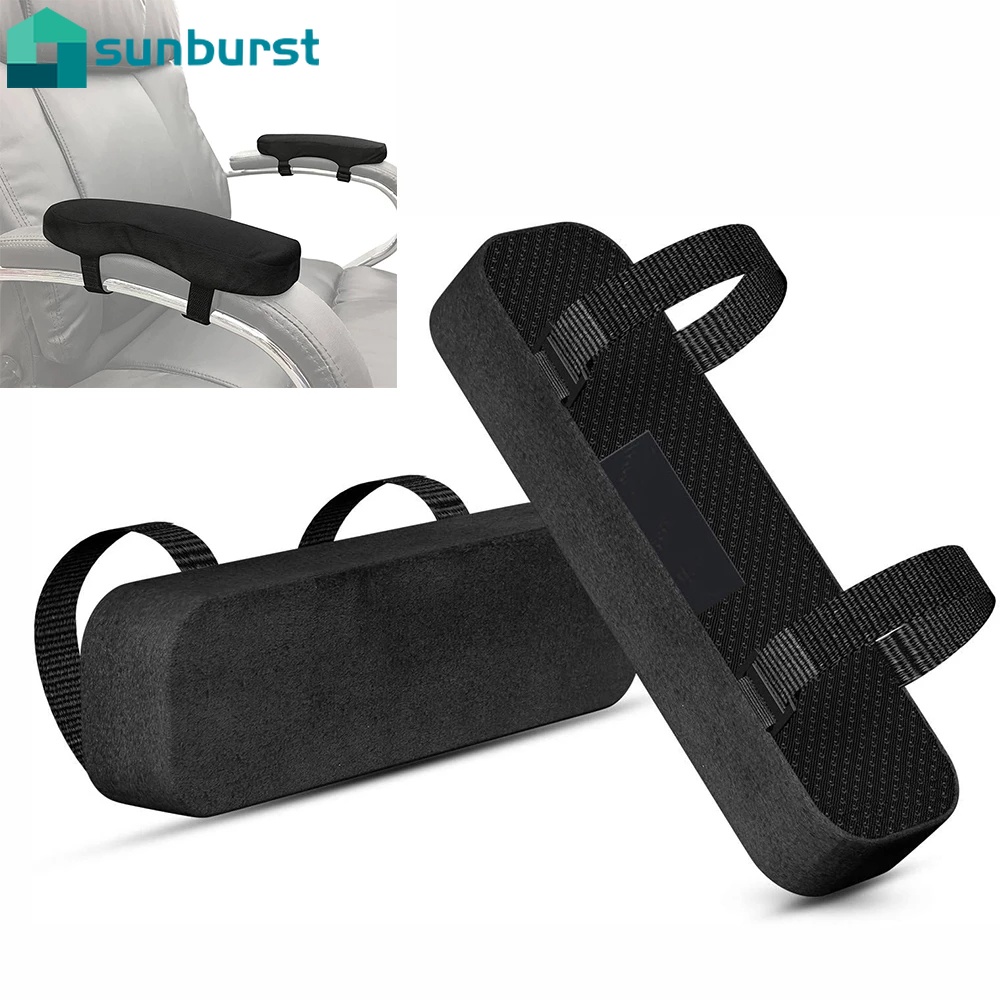 Universal Premium Quality Black Almofada De Esponja Macia Preta De Qualidade/Cotovelo Confortável De Aumento De Espessura Braço De Cadeira Para De Rodas Jogos Em Casa De Escritório