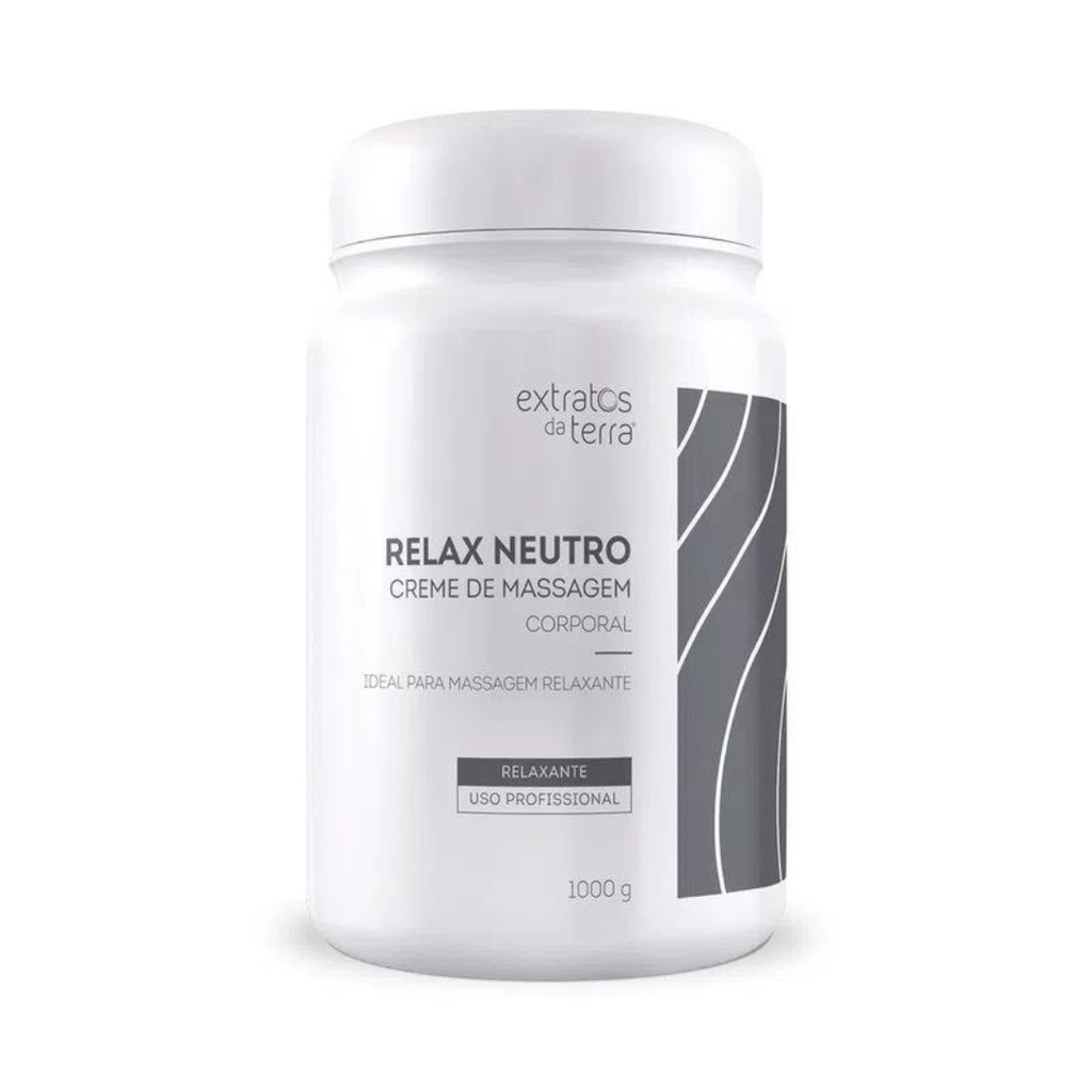 Neutro Vitta Relax Creme De Massagem Extratos Da Terra 1kg