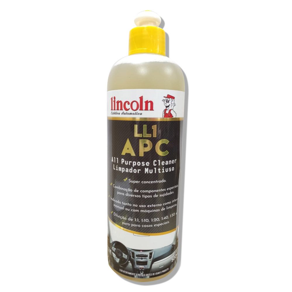 LL1 APC Limpador Multiuso 500ml Lincoln