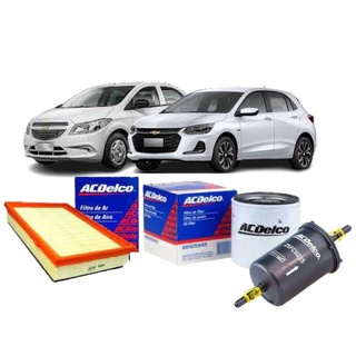 Kit Filtros de Oléo, Combustível e Ar Acdelco 88905845/25FC0225/19350511