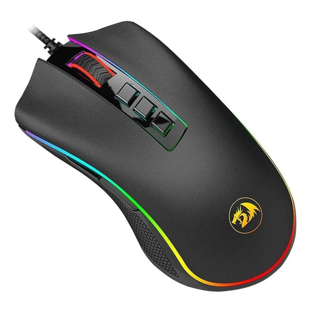Mouse Para Jogo Redragon Cobra Chroma M711 Preto